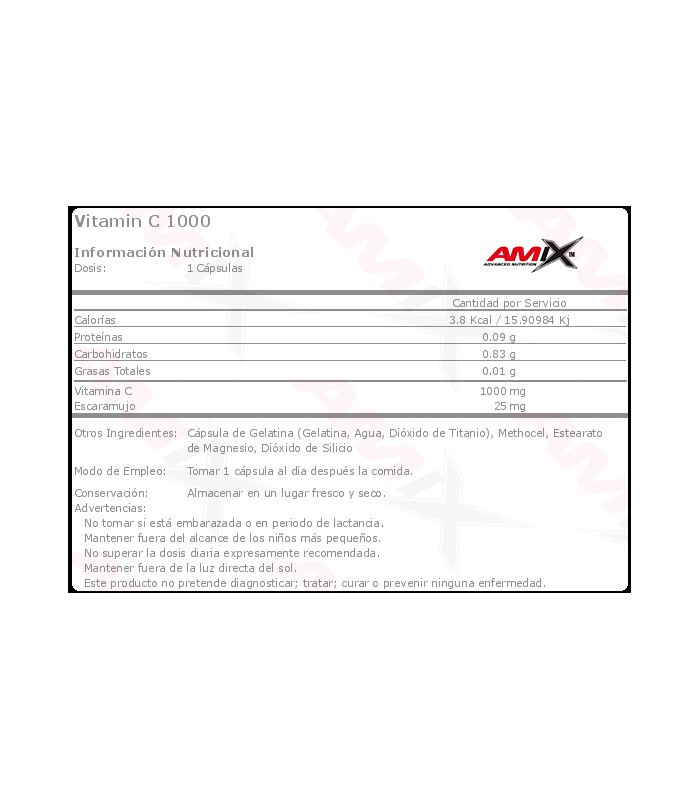 VITAMIN C 1000 100 caps.