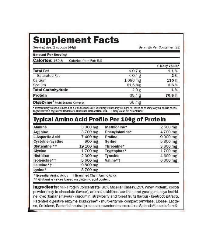 MICELLAR CASEIN 1 Kg.