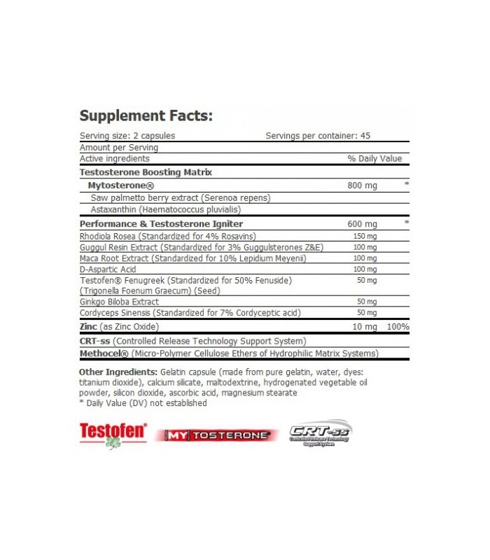 MYTO-TEST V3 90 caps.