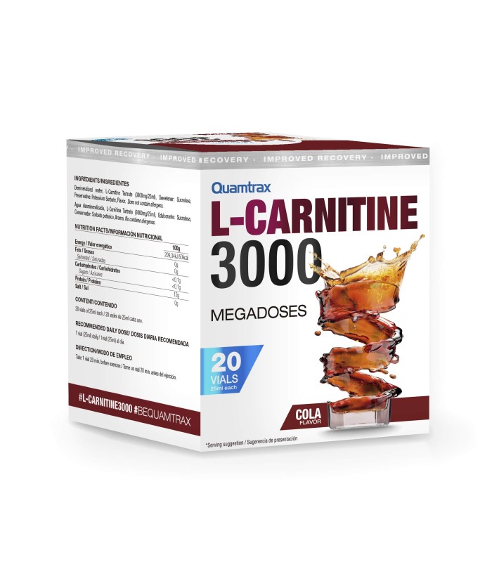 L-CARNITINE 3000 20 VIALES