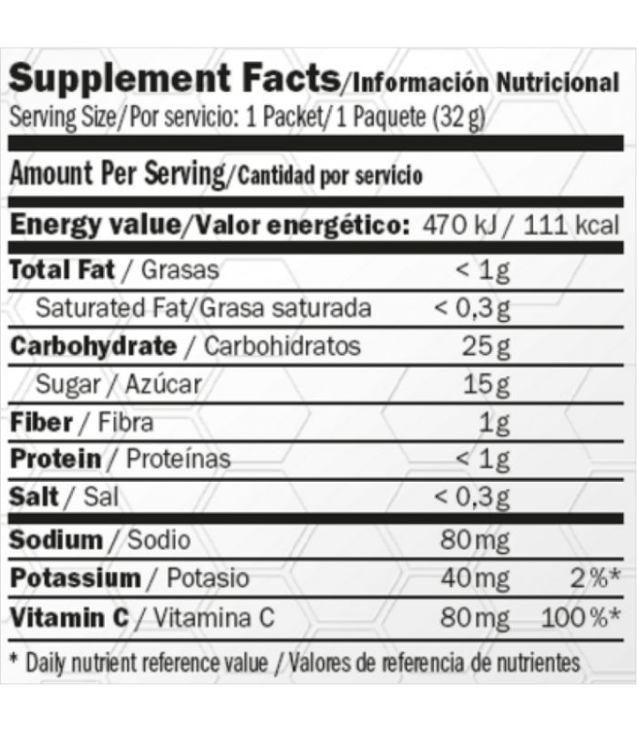 ROCK'S ENERGY GEL 32 gr. SIN CAFEINA