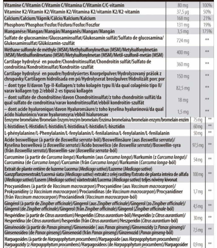 ARTHRO FORTE 120 tabs.