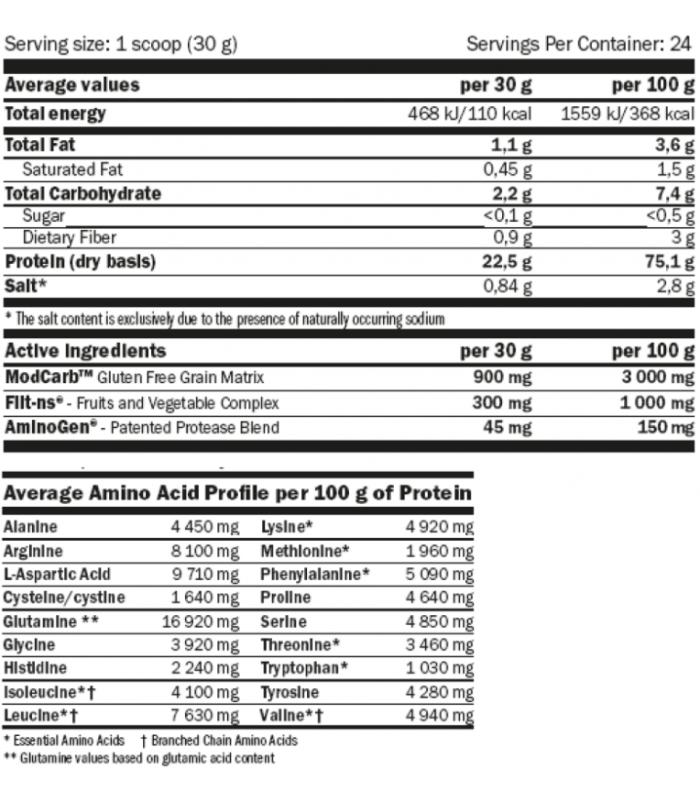 VEGEFIT PROTEIN 2 kg.
