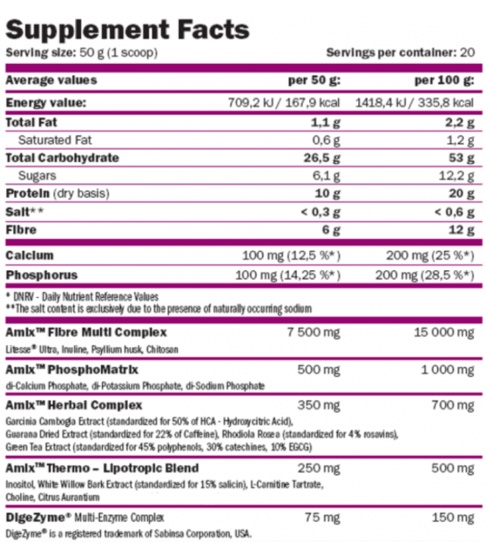 SHAKE 4 FIT & SLIM 1  kg.