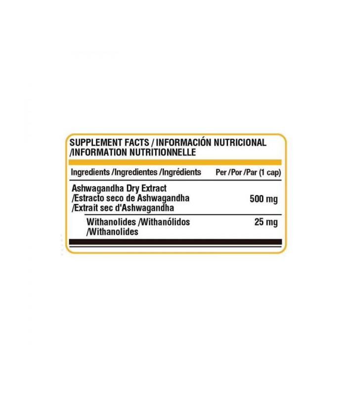 ASHWAGANDHA 90 caps.