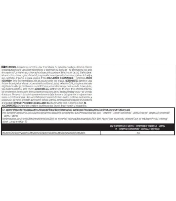 MELATONIN 90 tabs.