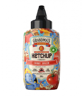 SALSA KETCHUP CURRY 290 ml.