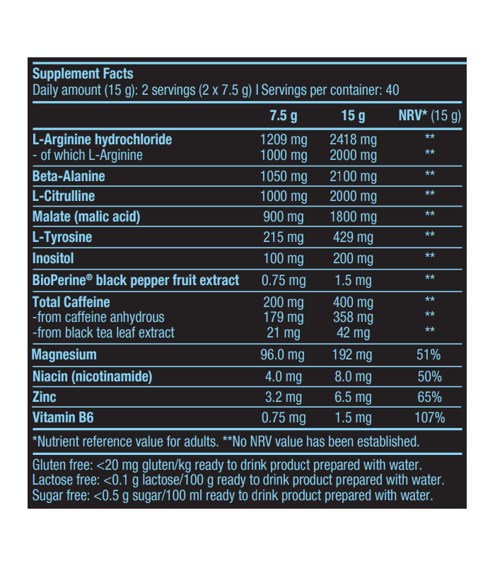 BLACK BLOOD CAF+ 330 gr.