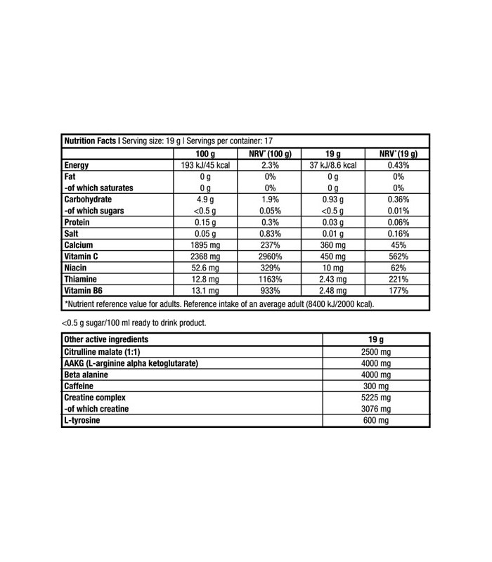 BLACK BLOOD NOX+ 330gr.