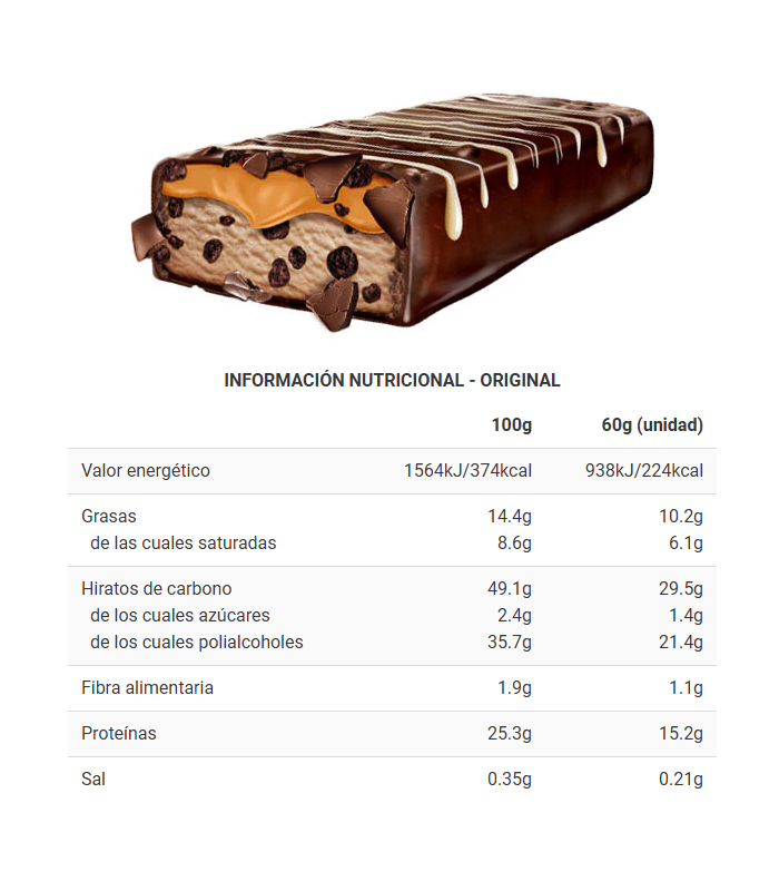 PROTEIN BAR MINIDONA 60gr.