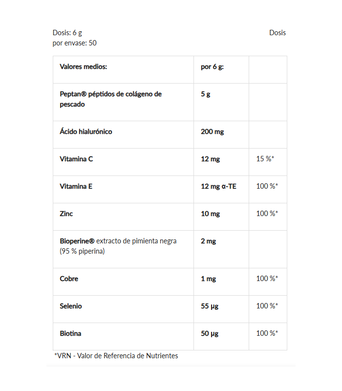 COLAGENO MARINO PEPTAN 300gr.