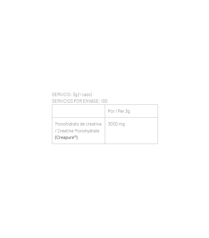 CREATINE CREAPURE 300gr.
