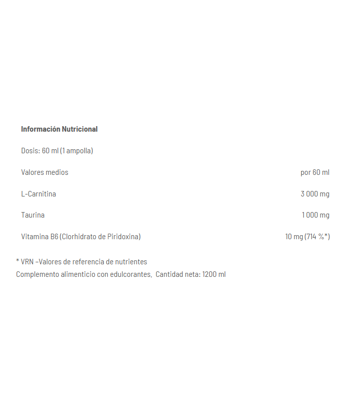 CARNISHOT 3000 20x60ml.