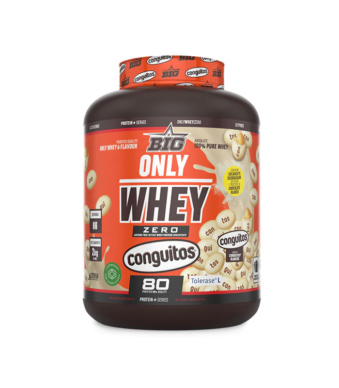 ONLY WHEY CONGUITOS WHITE 2kg.