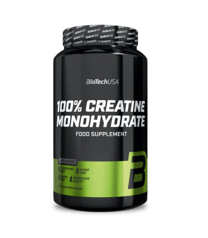 100% CREATINE MONOHYDRATE 1kg.